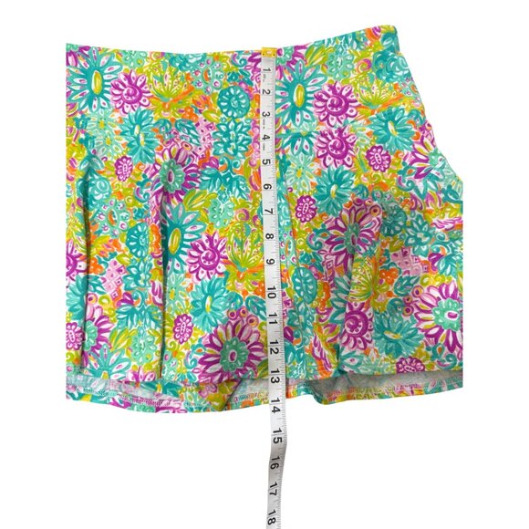 Ibkul Womens Skort Floral Skirt UPF 50 Tennis Colorful Size M - Picture 5 of 5